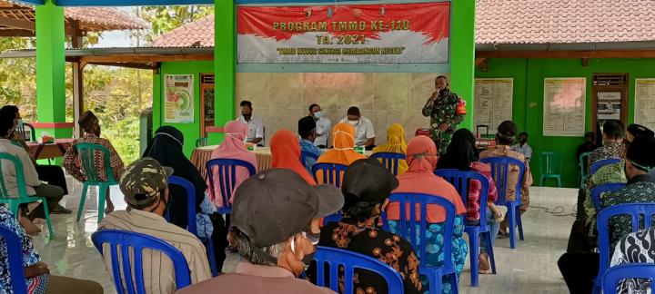 Sosialisasi PTSL TMMD Bojonegoro, Jadi Modal Pendampingan Usaha Berdaya Guna